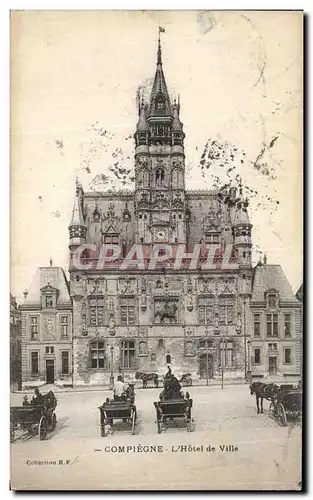 Cartes postales Compiegne L Hotel de Ville