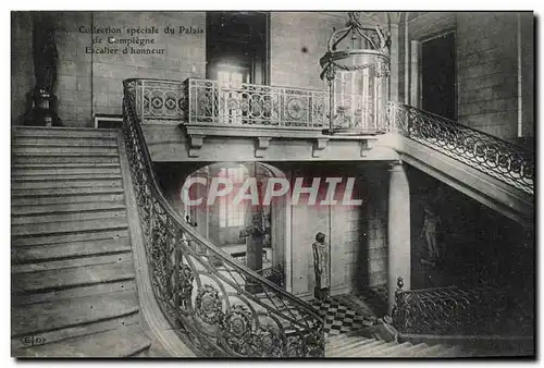 Ansichtskarte AK Collection Speciale du Palais de Compiegne Escalier d Honneur