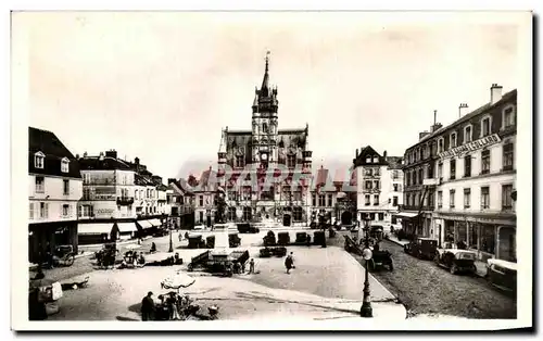 Cartes postales Compiegne Place de l Hotel de Ville