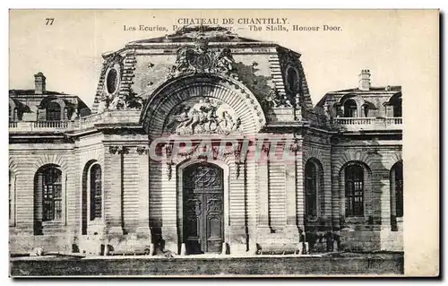 Ansichtskarte AK Chateau De Chantilly Les Ecuries