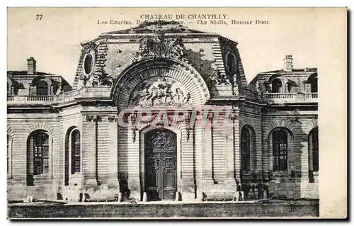 Cartes postales Chateau De Chantilly Les Ecuries