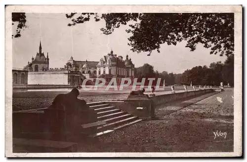 Ansichtskarte AK Chateau De Chantilly Vue Generale du Chateau