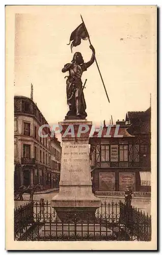 Cartes postales Compiegne La Statue De Ste Jeanne D Arc