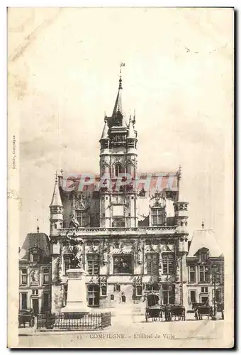 Cartes postales Compiegne L Hotel de Ville