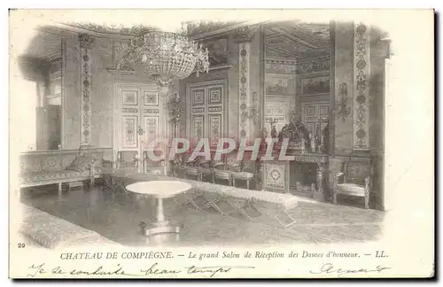 Ansichtskarte AK Chateau De Compiegne Le Grand Salon de Reception des Dames d Honneur