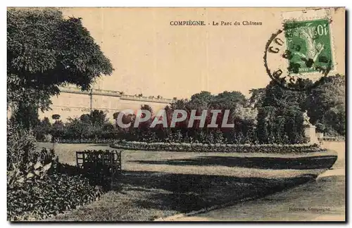 Cartes postales Compiegne Le Parc Du Chateau