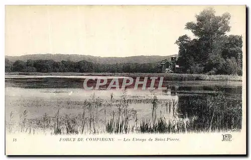 Ansichtskarte AK Forte De Compiegne Les Etangs de Saint Pierre