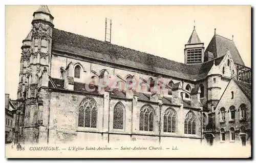 Cartes postales Compiegne L Eglise Saint Antoine Saint Antoine