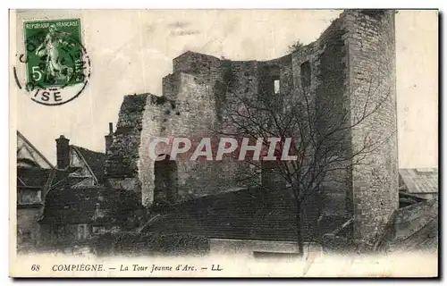 Cartes postales Compiegne La Tour Jeanne d Arc