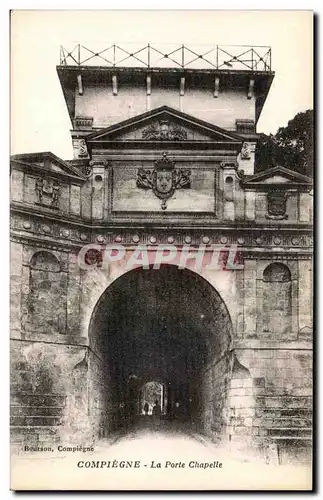 Cartes postales Compiegne La Porte Chapelle