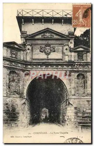 Cartes postales Compiegne La Porte Chapelle