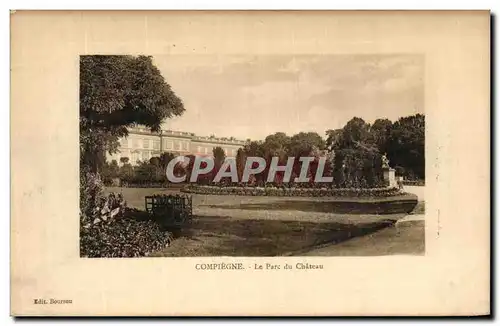 Cartes postales Compiegne Le Parc du Chateau