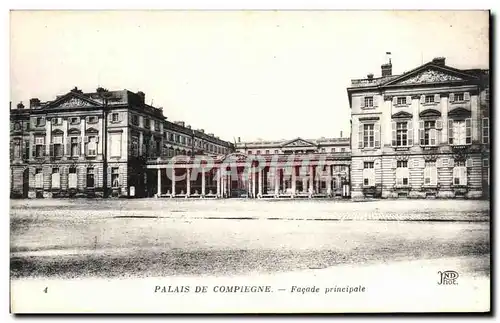 Cartes postales Palais de Compiegne Facade Principale