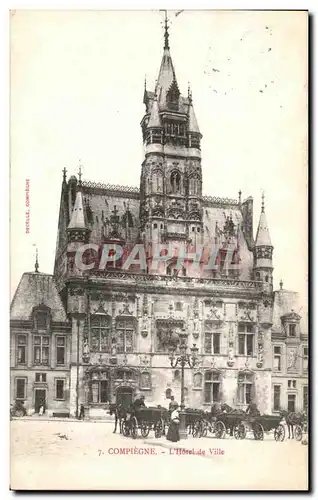 Cartes postales Compiegne L Hotel de Ville