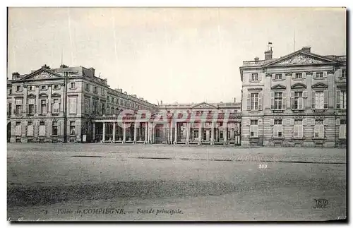 Ansichtskarte AK Palais de Compiegne Facade Principale