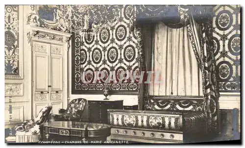 Ansichtskarte AK Compiegne Chambre de Marie Antoinette