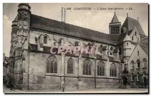 Ansichtskarte AK Compiegne L Eglise Saint Antoine