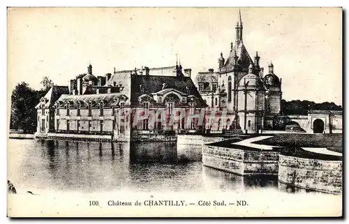 Ansichtskarte AK Chateau De Chantilly Cote Sud