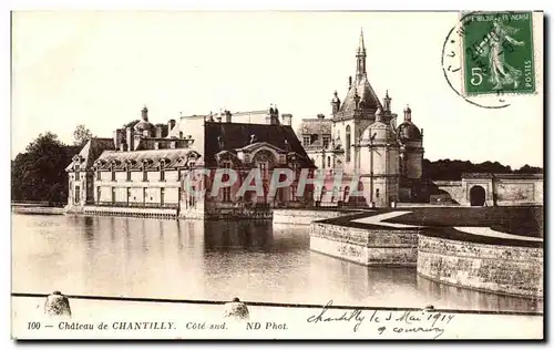 Ansichtskarte AK Chantilly Chateau Cote Sud