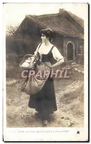 Cartes postales Ssalon 1908 Bellanger La chaumiere