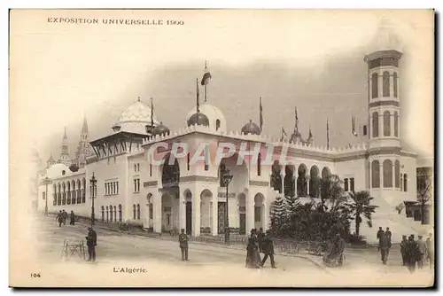 Cartes postales Paris Exposition universelle 1900 L Algerie