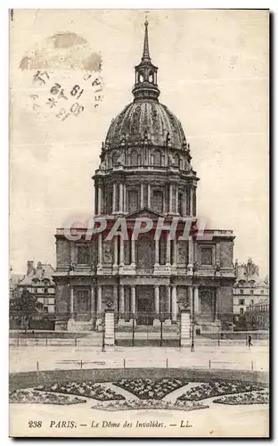 Cartes postales Paris Le Dome des Invalides