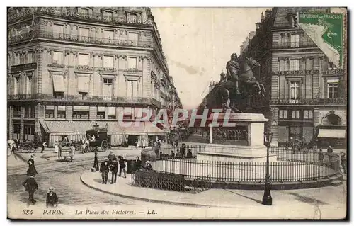 Ansichtskarte AK Paris La Place des Victoires