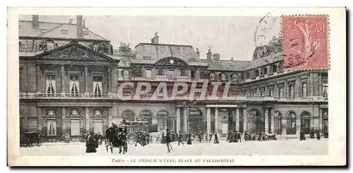 Ansichtskarte AK Paris Le Conseil D Etat Place Du Palais Royal