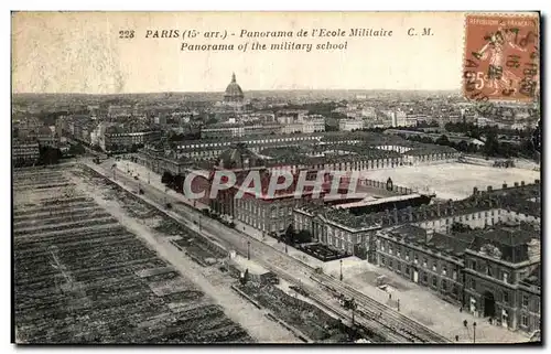 Ansichtskarte AK Paris Panorama De L Ecole Militaire Militaria