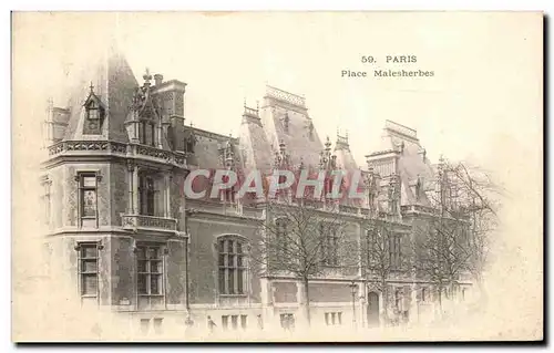 Cartes postales Paris Place Malesherbes