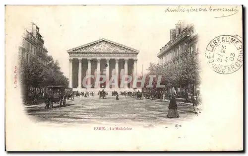 Cartes postales Paris La Madeleine