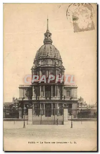 Cartes postales Paris Le Dome Des Invalides