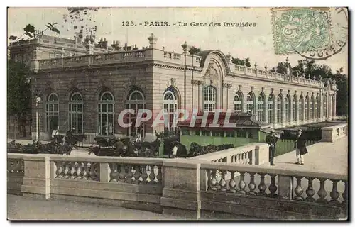 Ansichtskarte AK Paris La Gare des Invalides