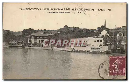 Cartes postales Expostion Internationale Des Arts Decoratifs 1925 Panorama Paris