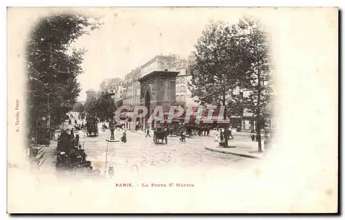 Cartes postales Paris La Porte St Martin