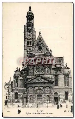 Cartes postales Paris Eglise Saint Etienne du Mont