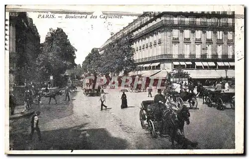 Cartes postales Paris Boulevard des Capucines