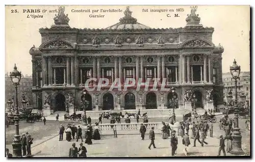 Cartes postales Paris L Opera