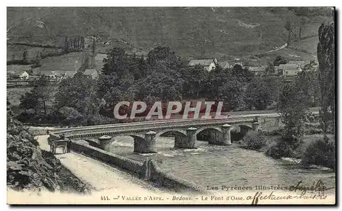 Ansichtskarte AK Vallee D Aspe Bedous Le Pont d Osse