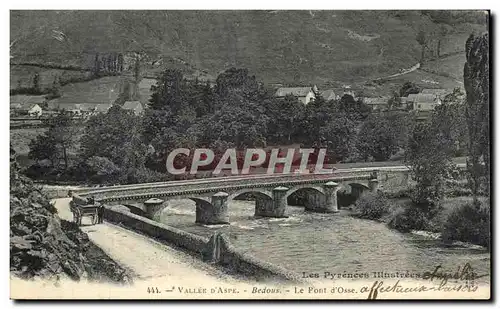 Cartes postales Vallee D Aspe Bedous Le Pont d Osse