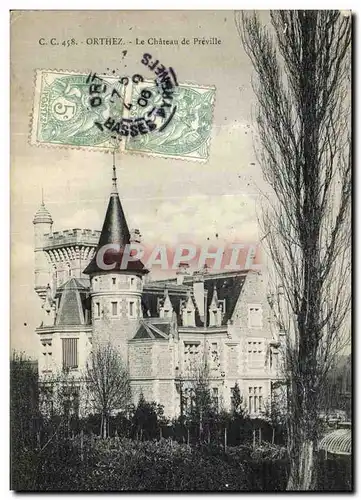 Cartes postales Orthez Le Chateau de Preville