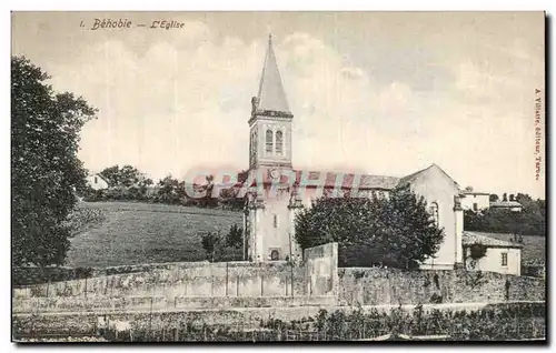 Cartes postales Behobie L Eglise