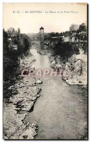 Cartes postales Orthez Le Gave Et Le Pont Vieux