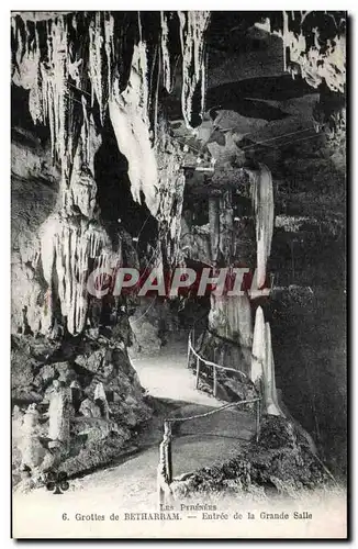 Cartes postales Grottes de Betharram Entree de La Grande Salle