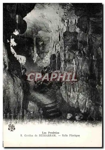 Cartes postales Grottes de Betharram Salle Feerique