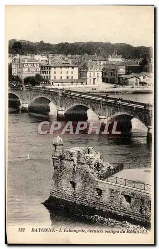 Cartes postales Bayonne L Echangette derniers vestiges du Reduit