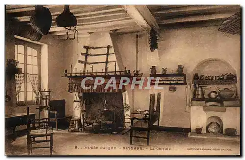 Cartes postales Musee Basque Bayonne La Cuisine