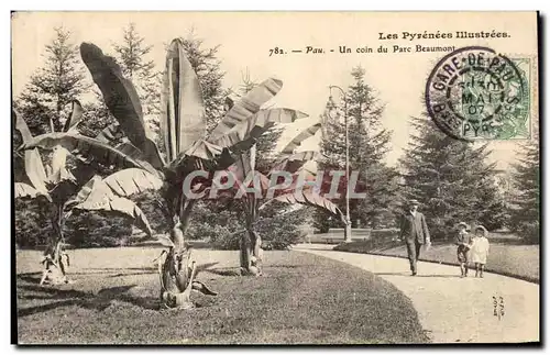 Cartes postales Pau Un Coin du Parc Beaumont