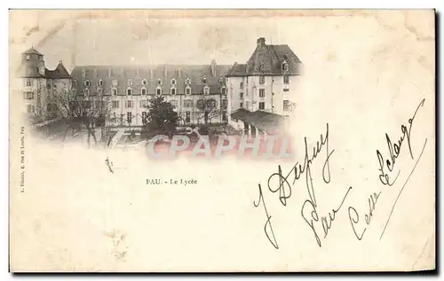 Cartes postales Pau Le Lycee