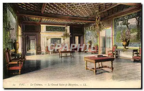 Cartes postales Pau Le Chateau Le Grand Salon de Reception